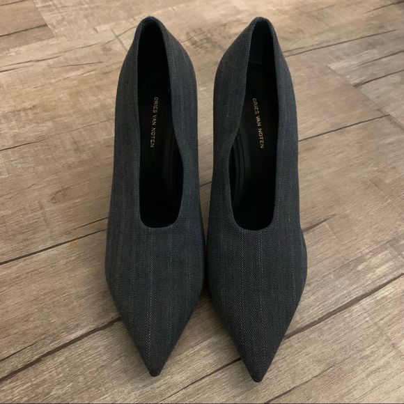 Dries Van Noten Shoes - Dries Van Noten Denim Pump
